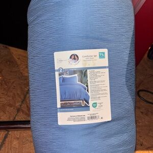 Mainstays Tranquil Blue Comforter Set